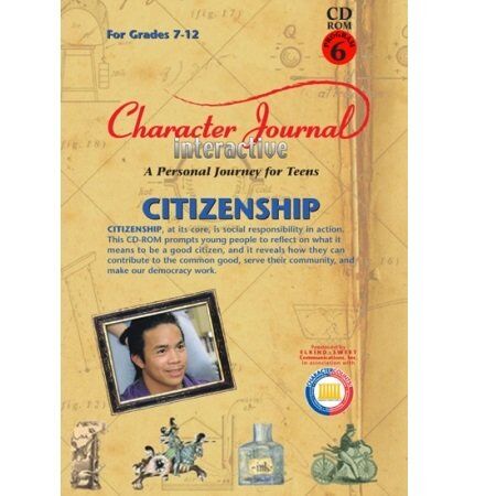 Character Journal Interactive CITIZENSHIP Character Journal Interactive CITIZENSHIP